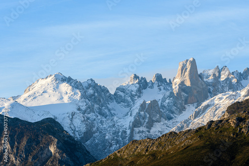 Urriellu Peak in Picos de Europa on Spain