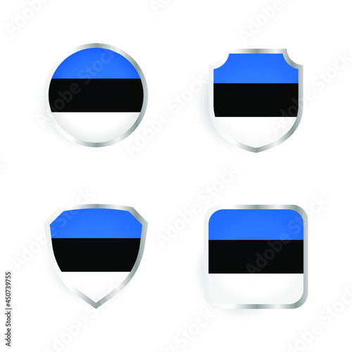 Free Download Estonia Country Badge and Label Collection - GFXLoad