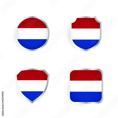 Netherlands Country Badge and Label Collection