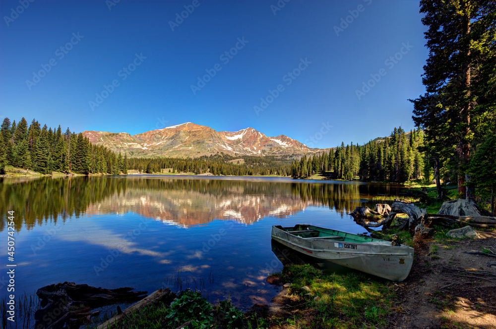 The Ruby Range and Lake Irwin The Ruby Range and Lake Irwin