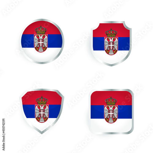 Free Download Serbia Country Badge and Label Collection - GFXLoad
