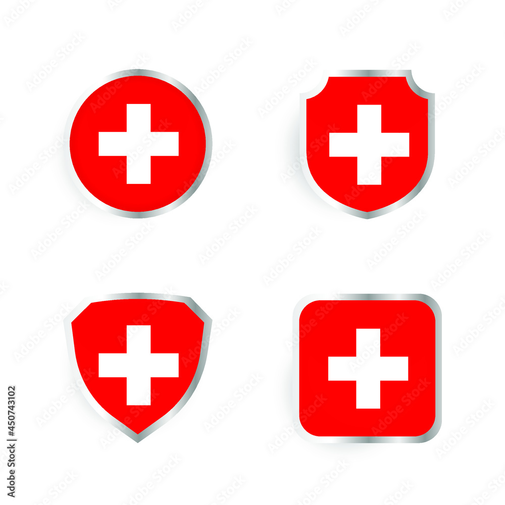 Switzerland Country Badge and Label Collection Switzerland Country Badge and Label Collection