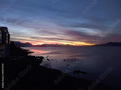 Sunset at Nahuel Huapi