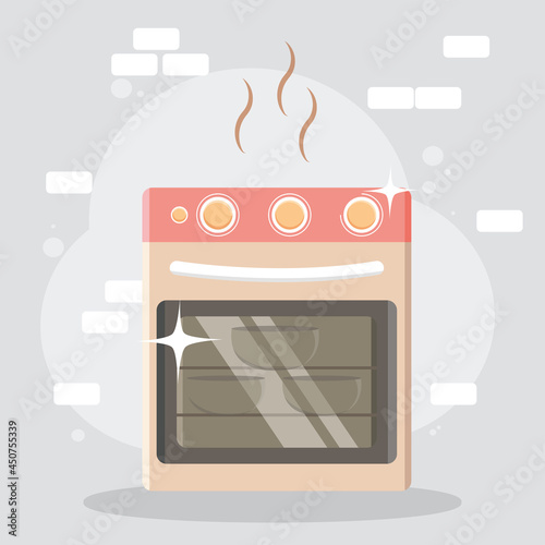 oven cook kitchen appliance