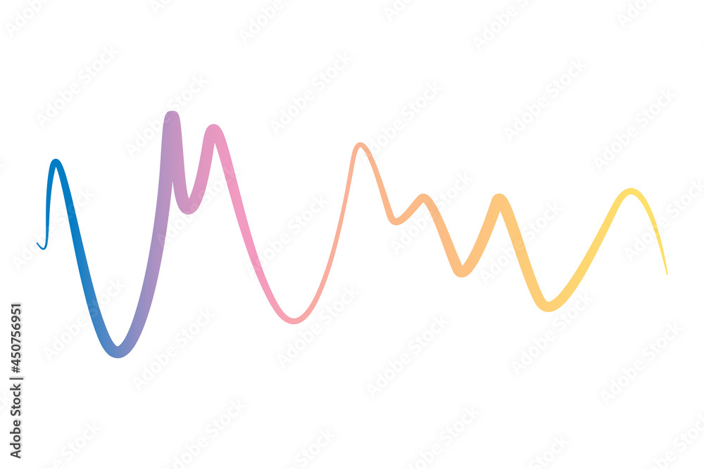 Color audio wave logo. Pulse music design player banner. Jpeg sound equalizer symbol isolated on a white background. Color audio wave logo. Pulse music design player banner. Jpeg sound equalizer symbol isolated on a white background.