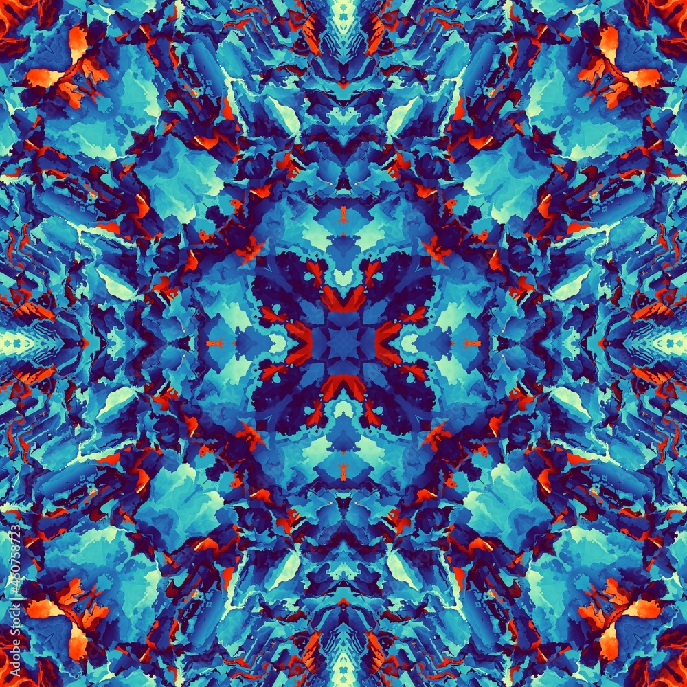 Abstract fractal pattern. Abstract fractal pattern.