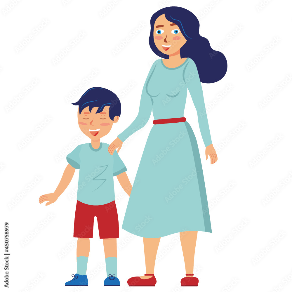 mother and sun vector. sweet vector. happy family mother and sun vector. sweet vector. happy family