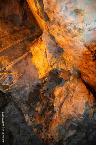 fire in the cave