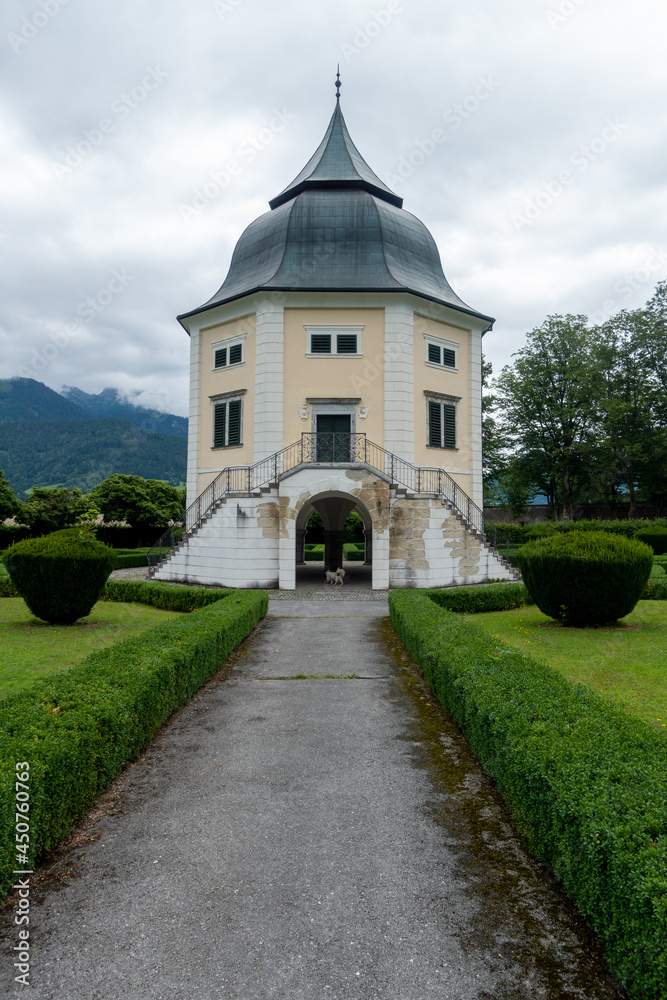 Benediktinerstift Admont . Gartenpavillon aus der Zeit des Abtes Raimund von Rehling (1659-1675) Benediktinerstift Admont . Gartenpavillon aus der Zeit des Abtes Raimund von Rehling (1659-1675)