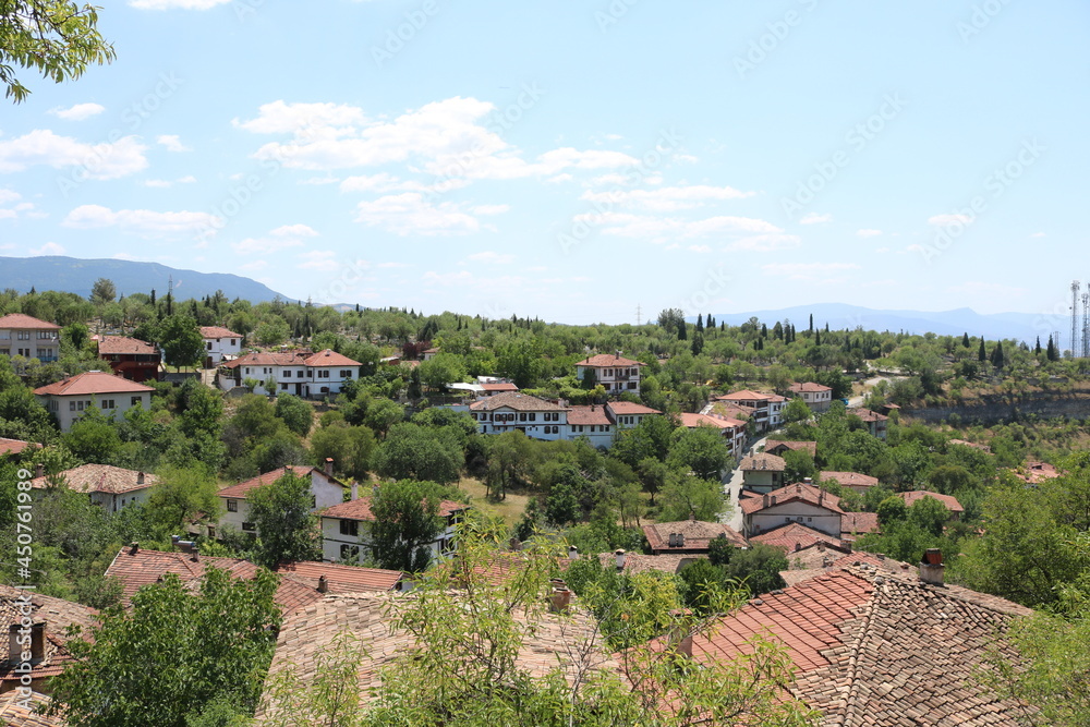 Traditional ottoman houses in Safranbolu is district of Karabuk province in the black sea region of Turkey.