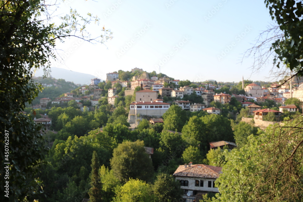 Panorama of traditional Safranbolu city of Karabuk, Turkey.