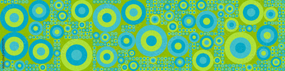 Fototapeta premium Abstract Geometric Pattern generative computational art illustration