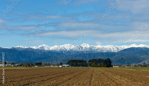 Canvastavla Winter New Zealand Farming