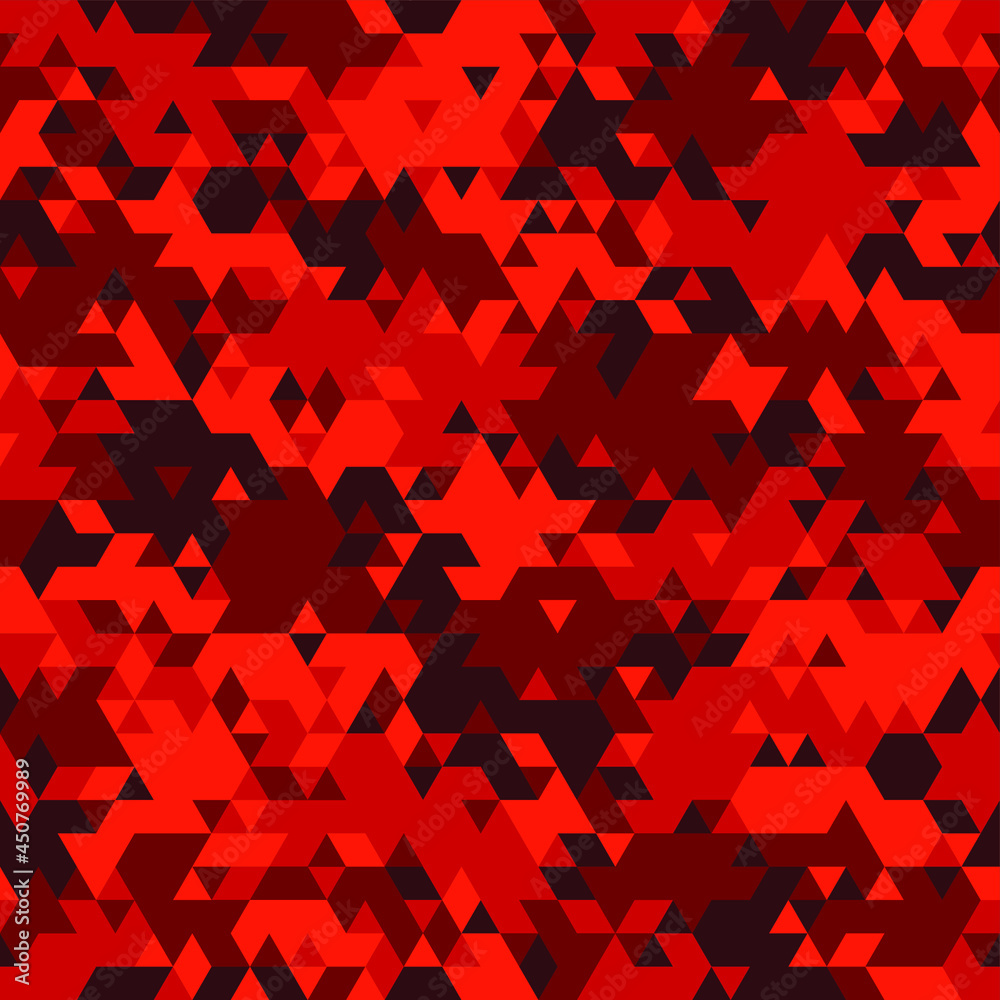 Triangle camouflage seamless pattern. Abstract modern geometric endless camo texture. Military style background for army and hunting textile print. Vector illustration. Triangle camouflage seamless pattern. Abstract modern geometric endless camo texture. Military style background for army and hunting textile print. Vector illustration.