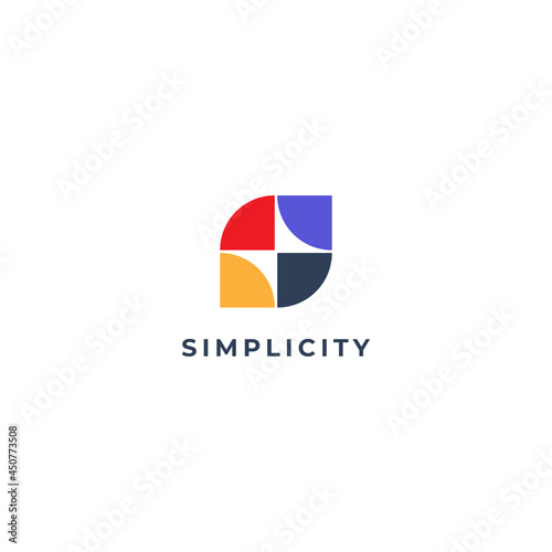 Free Download Abstract Simple Tiles S Letter Logo Shape Design - GFXLoad