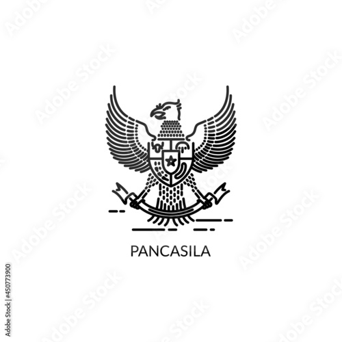 Garuda Pancasila Indonesia Icon