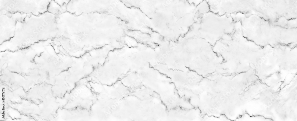 Panorama white marble stone texture for background or luxurious tiles floor and wallpaper decorative design.