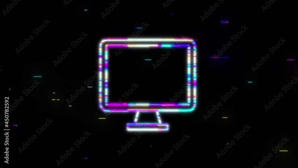 Technology icon on white background. Information technology. Digital communication. Device icon. Global network connection. Motion graphics. Technology icon on white background. Information technology. Digital communication. Device icon. Global network connection. Motion graphics.
