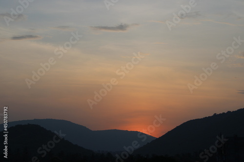sunset in the mountains © Ravi Ram