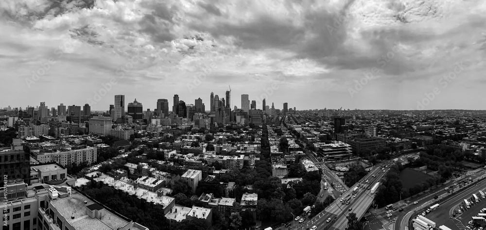 Clouds hang over Downtown Brooklyn Clouds hang over Downtown Brooklyn