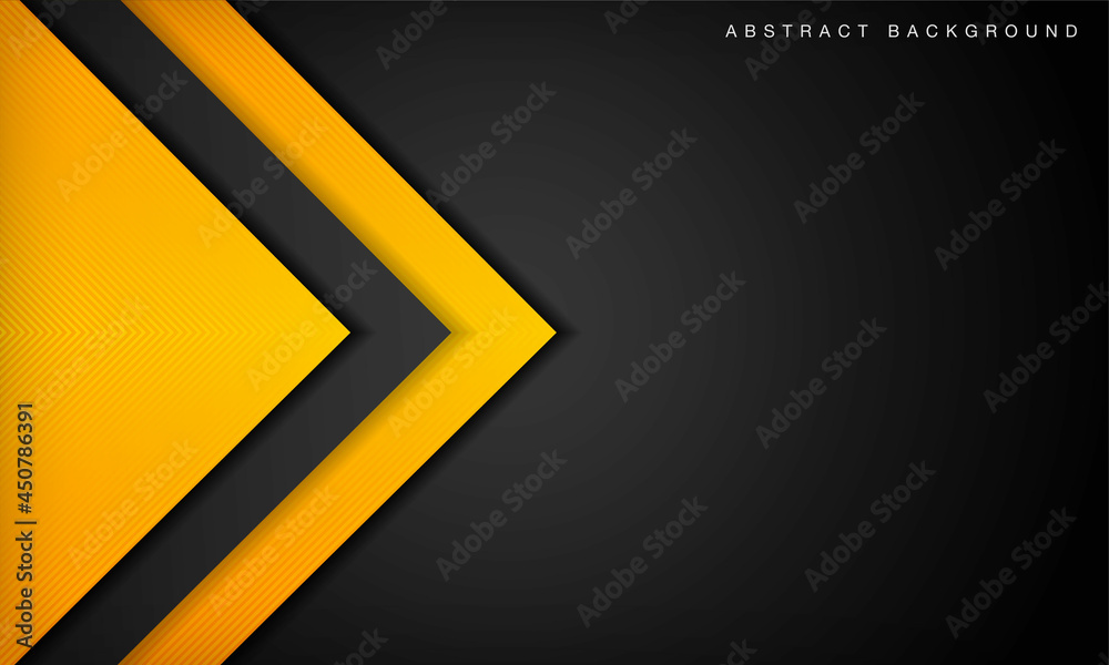 Contrast yellow black corporate lines background. Vector tech geometric design. Contrast yellow black corporate lines background. Vector tech geometric design.