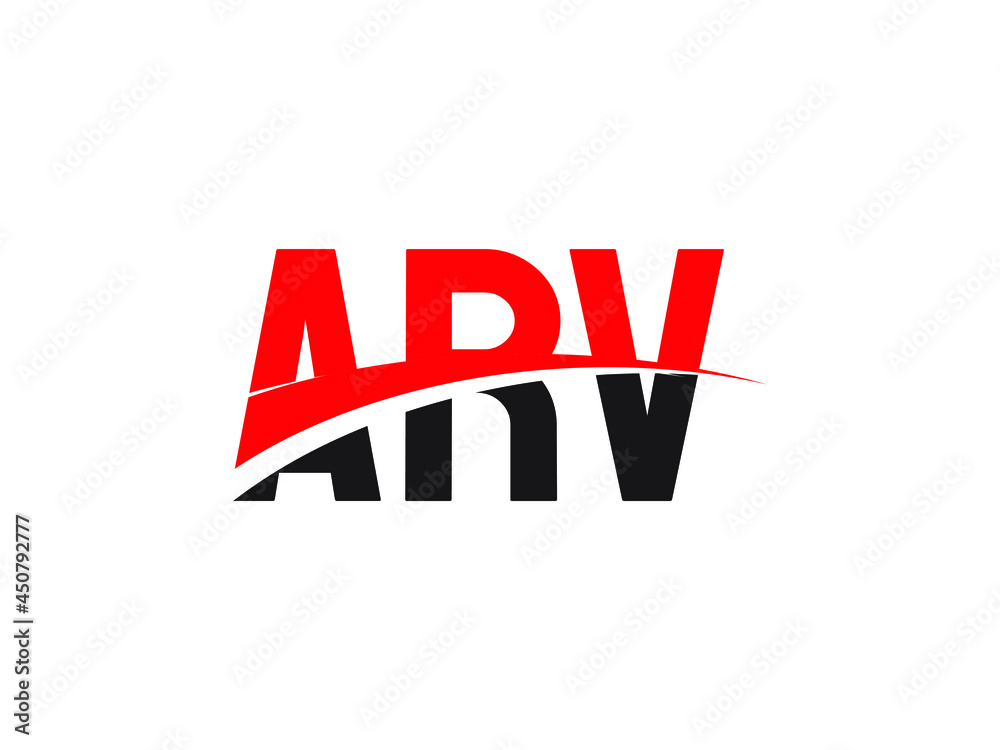 ARV Letter Initial Logo Design Vector Illustration ARV Letter Initial Logo Design Vector Illustration