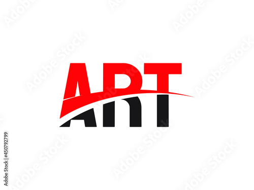 ART Letter Initial Logo Design Vector Illustration