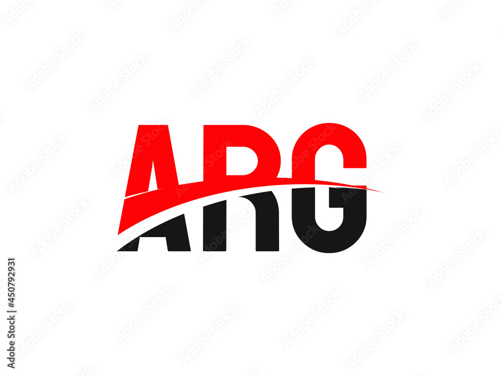 ARG Letter Initial Logo Design Vector Illustration ARG Letter Initial Logo Design Vector Illustration