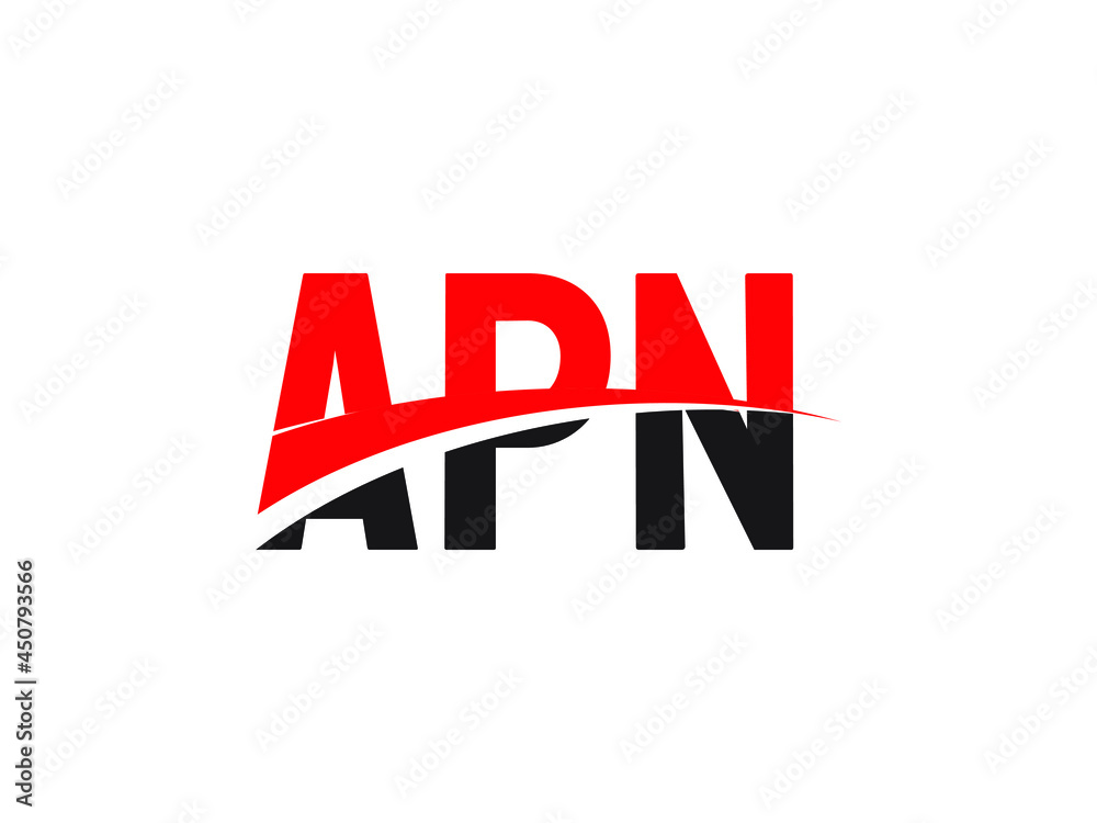 APN Letter Initial Logo Design Vector Illustration APN Letter Initial Logo Design Vector Illustration