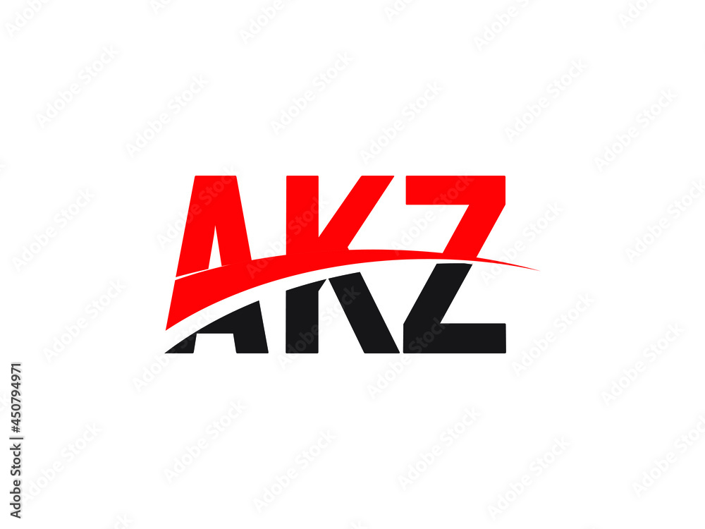 AKZ Letter Initial Logo Design Vector Illustration AKZ Letter Initial Logo Design Vector Illustration
