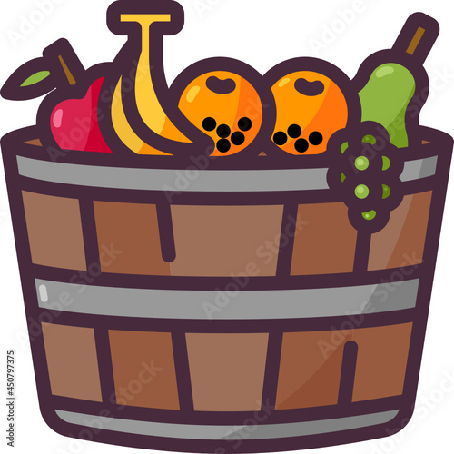 harvest line icon