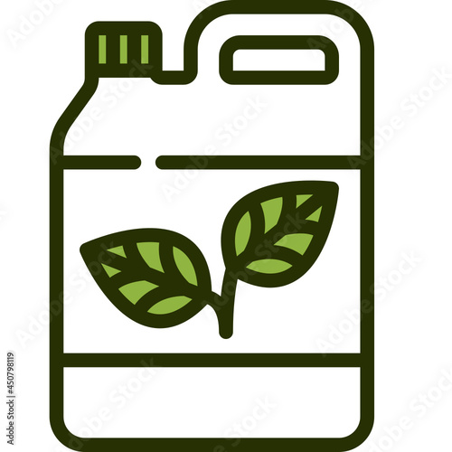 eco fuel one color icon