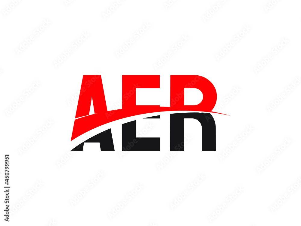 AER Letter Initial Logo Design Vector Illustration AER Letter Initial Logo Design Vector Illustration