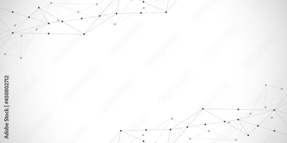Abstract low poly background with connecting the dots and lines Abstract low poly background with connecting the dots and lines
