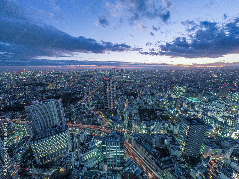 Fototapeta premium 池袋景観