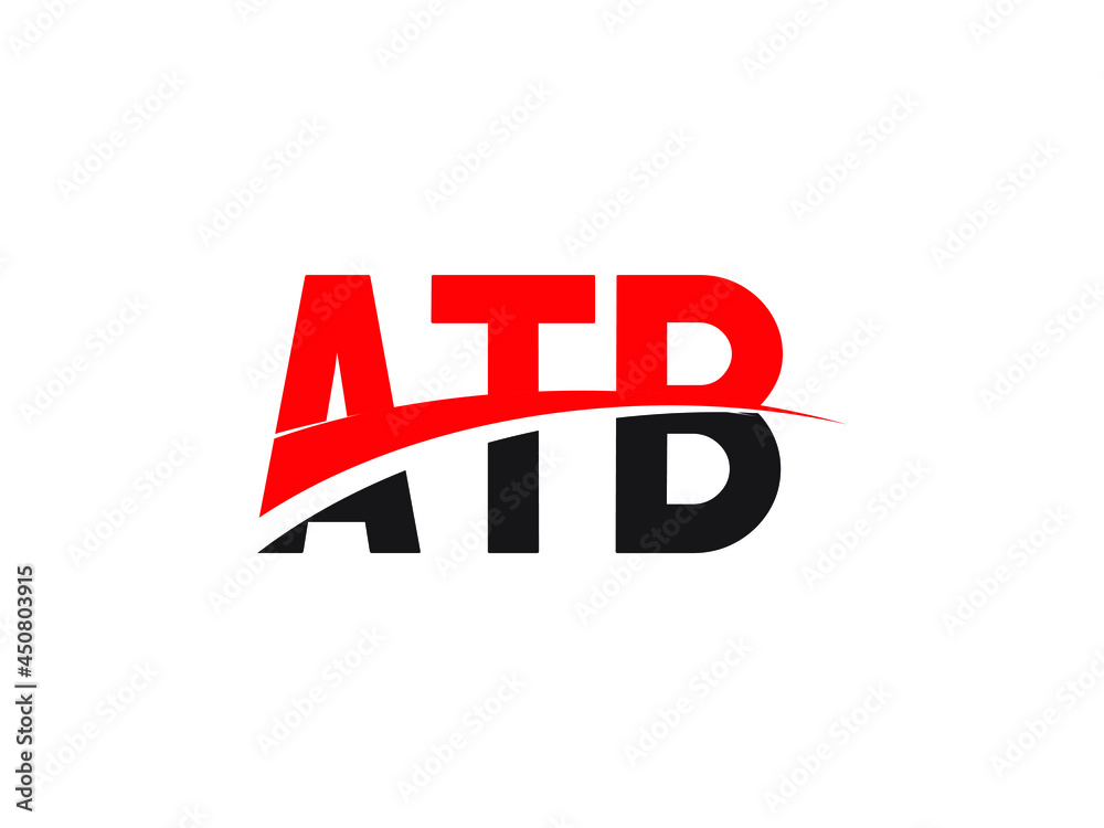 ATB Letter Initial Logo Design Vector Illustration ATB Letter Initial Logo Design Vector Illustration