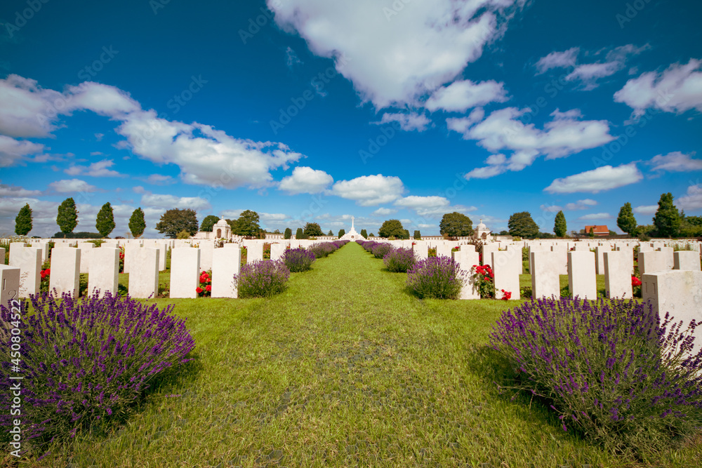 Military Cemetary Tyne Cot ww1 first world war memorial day