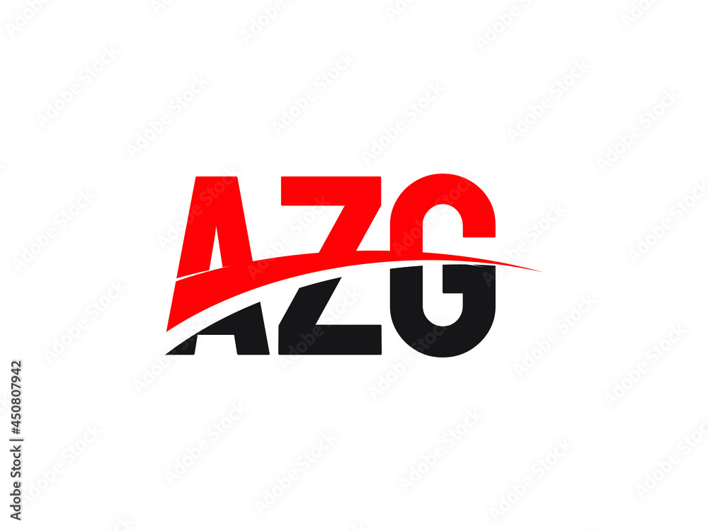 AZG Letter Initial Logo Design Vector Illustration AZG Letter Initial Logo Design Vector Illustration