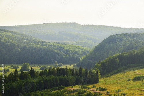 Irgina river valley with Vakutin stone photo