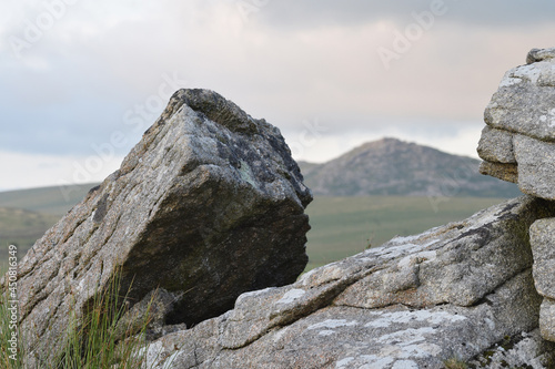 Summit rocks on Alex Tor Bodmin Moor