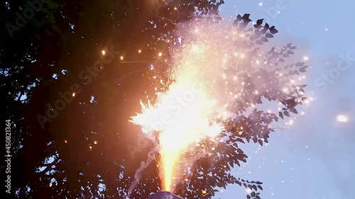 Backyard Fireworks Pyrotechnics