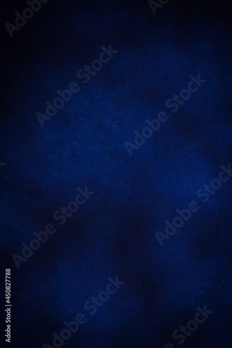 Blue canvas abstract texture background