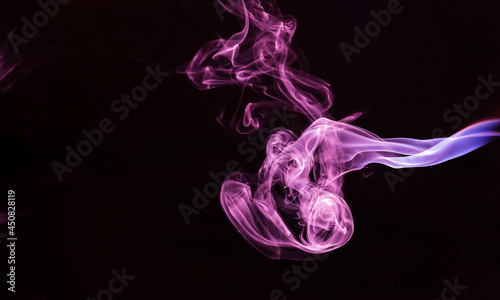 Purple smoke abstract background