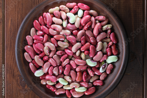 Fresh raw red beans