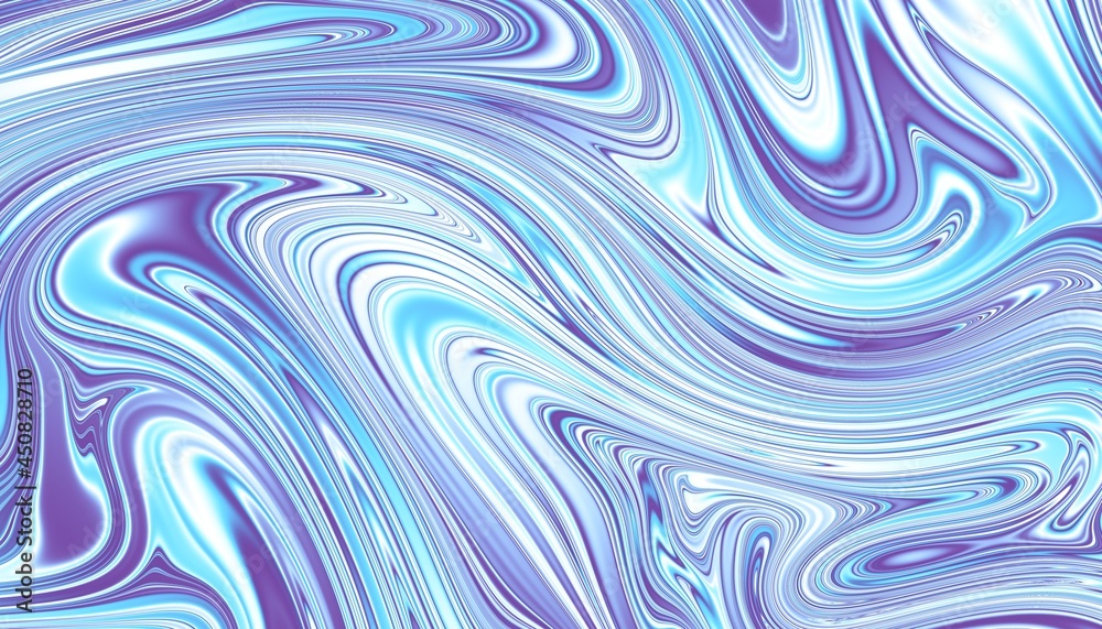 Wavy abstract futuristic background