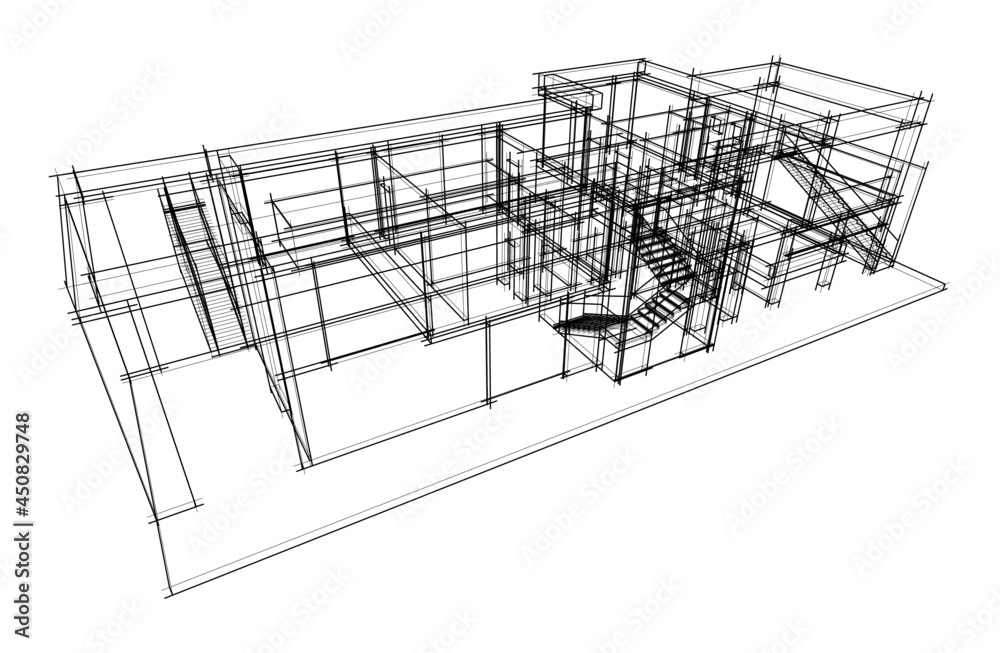 house architecture drawing