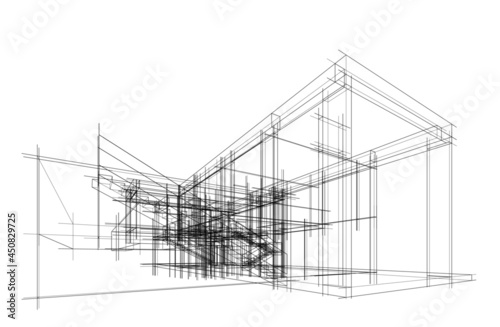 house architecture drawing