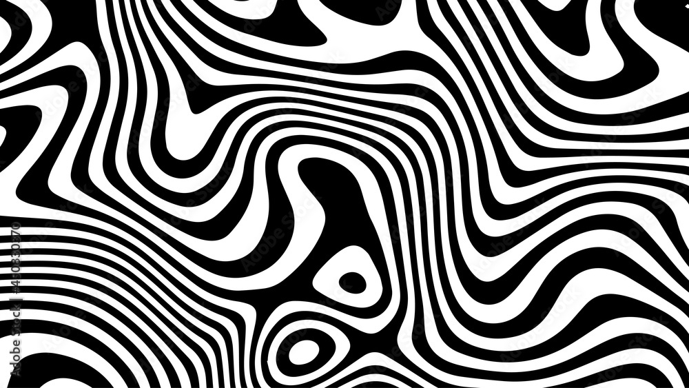 Caustics distortion line art vector background. Minimalistic wave concept. Optical illusion. Abstract futuristic background with zebra stripes. Twisted surface. Ripples
Caustics distortion line art vector background. Minimalistic wave concept. Optical illusion. Abstract futuristic background with zebra stripes. Twisted surface. Ripples