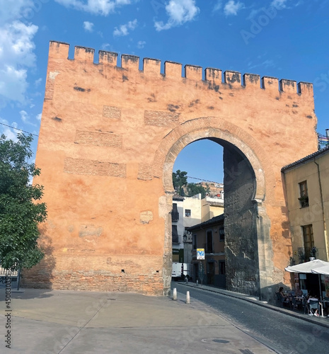 Elvira´s Arch. Granada. Andalusia. Spain photo