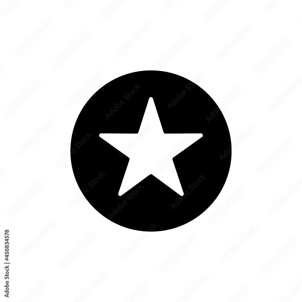 Star icon vector for web, computer and mobile app Star icon vector for web, computer and mobile app